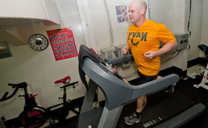 Treadmill velocity changes erratically