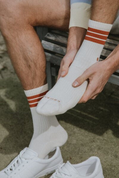 Practicing in socks promotes smooth running