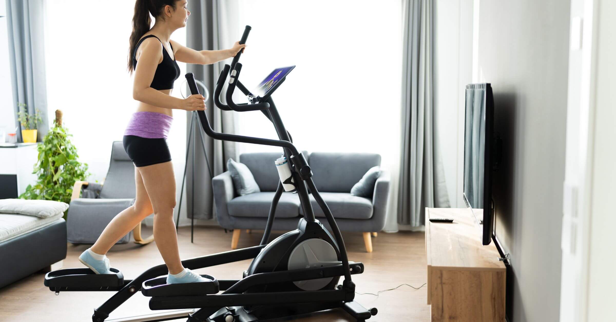 Thirty minutes of exercising with ellipticals are ideal